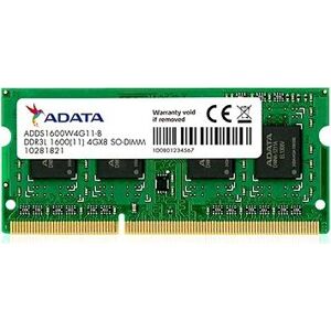 ADATA SO-DIMM 4GB DDR3 1600 MHz CL11 Single Tray