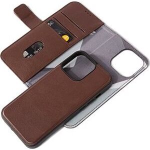 Decoded Leather Detachable Wallet Brown iPhone 14 Pro