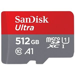 SanDisk microSDXC Ultra 512 GB + SD adaptér