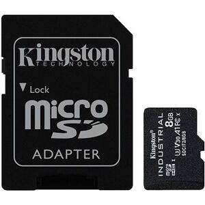 Kingston MicroSDHC 8 GB Industrial + SD adaptér