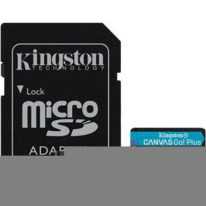 Kingston Canvas Go! Plus microSDXC 128GB + SD adaptér