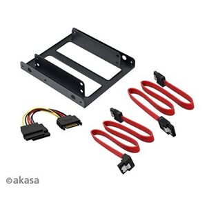 AKASA 2,5" SSD & HDD Adapter with SATA Cables