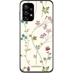 Mobiwear Glossy lesklý na Samsung Galaxy A23/A23 5G – G035G – Tenké rastlinky s kvetmi