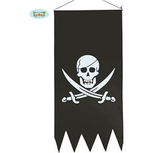 Pirátska Vlajka – Banner – 43 × 86 cm
