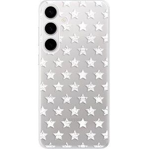 iSaprio Stars Pattern – white – Samsung Galaxy S24+