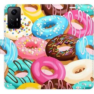 iSaprio flip puzdro Donuts Pattern 02 pre Xiaomi Redmi Note 12S