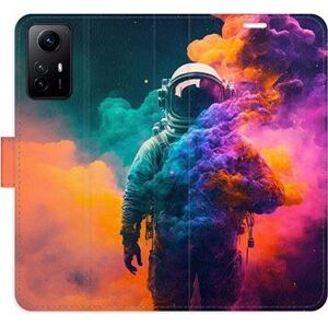 iSaprio flip puzdro Astronaut in Colours 02 na Xiaomi Redmi Note 12S