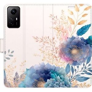 iSaprio flip puzdro Ornamental Flowers 03 na Xiaomi Redmi Note 12S