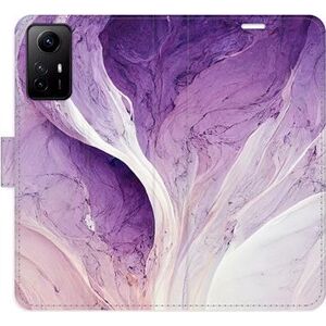 iSaprio flip puzdro Purple Paint pre Xiaomi Redmi Note 12S