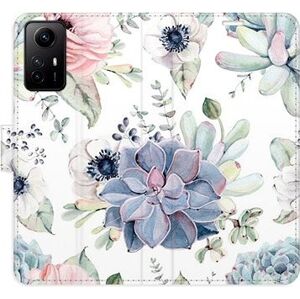 iSaprio flip puzdro Succulents pre Xiaomi Redmi Note 12S