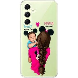 iSaprio Mama Mouse Brunette and Boy pro Samsung Galaxy A54 5G