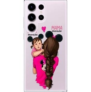 iSaprio Mama Mouse Brunette and Girl pro Samsung Galaxy S23 Ultra