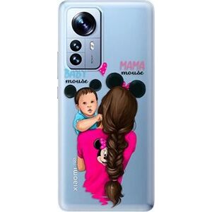 iSaprio Mama Mouse Brunette and Boy pro Xiaomi 12 Pro