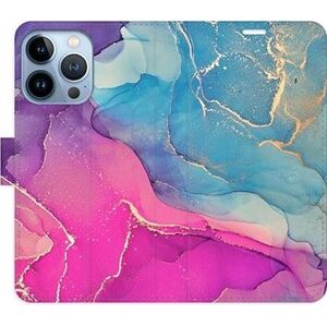 iSaprio flip pouzdro Colour Marble 02 pro iPhone 13 Pro