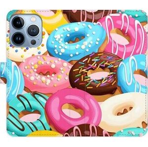 iSaprio flip pouzdro Donuts Pattern 02 pro iPhone 13 Pro