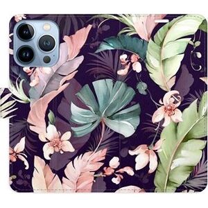 iSaprio flip puzdro Flower Pattern 08 pre iPhone 13 Pro