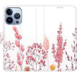 iSaprio flip pouzdro Pink Flowers 03 pro iPhone 13 Pro