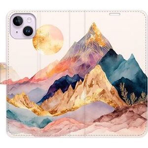 iSaprio flip pouzdro Beautiful Mountains pro iPhone 14 Plus