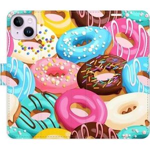 iSaprio flip pouzdro Donuts Pattern 02 pro iPhone 14 Plus