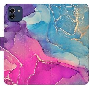 iSaprio flip puzdro Colour Marble 02 pre Samsung Galaxy A03