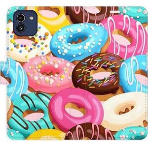 iSaprio flip puzdro Donuts Pattern 02 pre Samsung Galaxy A03
