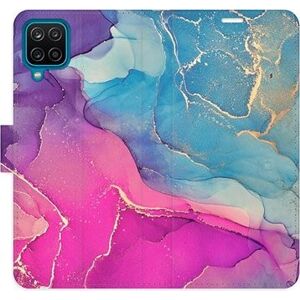 iSaprio flip puzdro Colour Marble 02 pre Samsung Galaxy A12