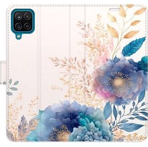 iSaprio flip puzdro Ornamental Flowers 03 na Samsung Galaxy A12