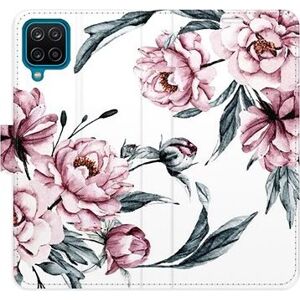 iSaprio flip puzdro Pink Flowers pre Samsung Galaxy A12