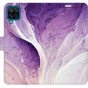 iSaprio flip puzdro Purple Paint pre Samsung Galaxy A12