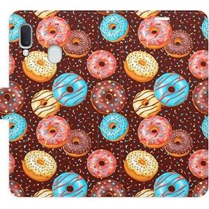 iSaprio flip puzdro Donuts Pattern pre Samsung Galaxy A20e