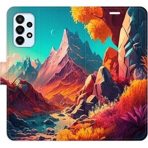 iSaprio flip puzdro Colorful Mountains pre Samsung Galaxy A23/A23 5G