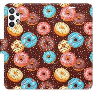 iSaprio flip pouzdro Donuts Pattern pro Samsung Galaxy A32 5G