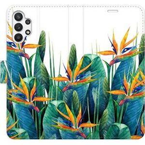 iSaprio flip pouzdro Exotic Flowers 02 pro Samsung Galaxy A32 5G