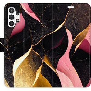 iSaprio flip pouzdro Gold Pink Marble 02 pro Samsung Galaxy A32 5G