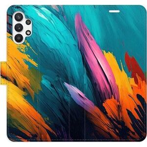 iSaprio flip pouzdro Orange Paint 02 pro Samsung Galaxy A32 5G