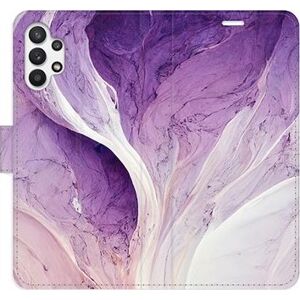 iSaprio flip puzdro Purple Paint na Samsung Galaxy A32 5G