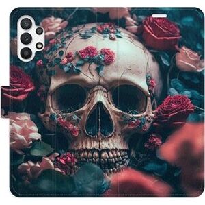 iSaprio flip pouzdro Skull in Roses 02 pro Samsung Galaxy A32 5G