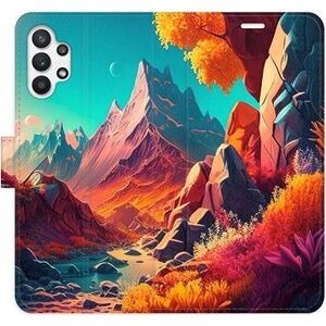 iSaprio flip puzdro Colorful Mountains na Samsung Galaxy A32 5G