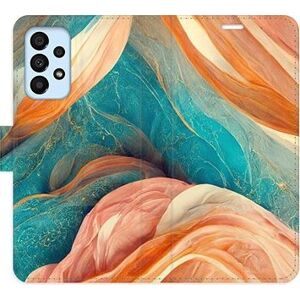 iSaprio flip puzdro Blue and Orange pre Samsung Galaxy A33 5G