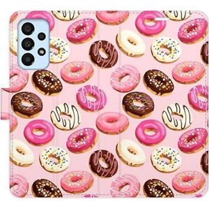 iSaprio flip puzdro Donuts Pattern 03 pre Samsung Galaxy A33 5G