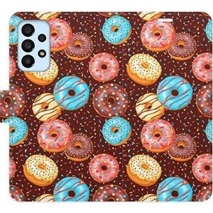 iSaprio flip puzdro Donuts Pattern pre Samsung Galaxy A33 5G