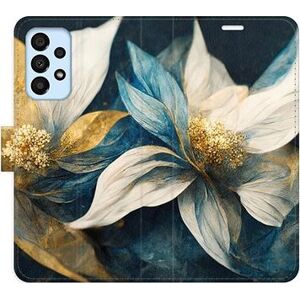 iSaprio flip puzdro Gold Flowers na Samsung Galaxy A33 5G