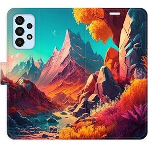 iSaprio flip puzdro Colorful Mountains pre Samsung Galaxy A33 5G