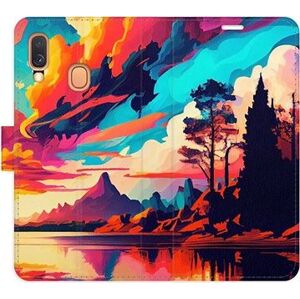 iSaprio flip puzdro Colorful Mountains 02 pre Samsung Galaxy A40