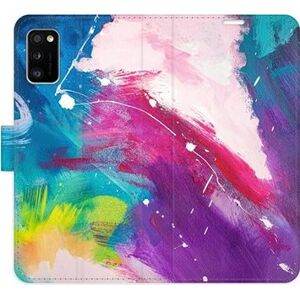 iSaprio flip puzdro Abstract Paint 05 pre Samsung Galaxy A41