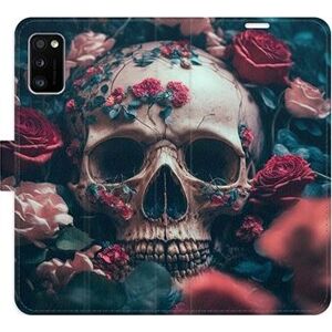 iSaprio flip pouzdro Skull in Roses 02 pro Samsung Galaxy A41