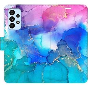 iSaprio flip puzdro BluePink Paint na Samsung Galaxy A53 5G