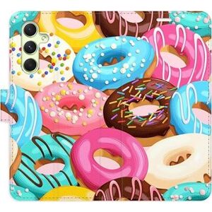 iSaprio flip puzdro Donuts Pattern 02 na Samsung Galaxy A54 5G
