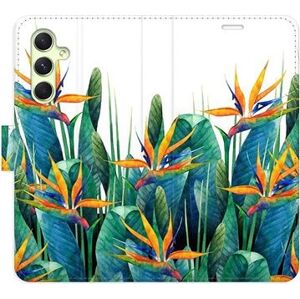 iSaprio flip puzdro Exotic Flowers 02 pre Samsung Galaxy A54 5G