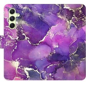 iSaprio flip puzdro Purple Marble na Samsung Galaxy A54 5G